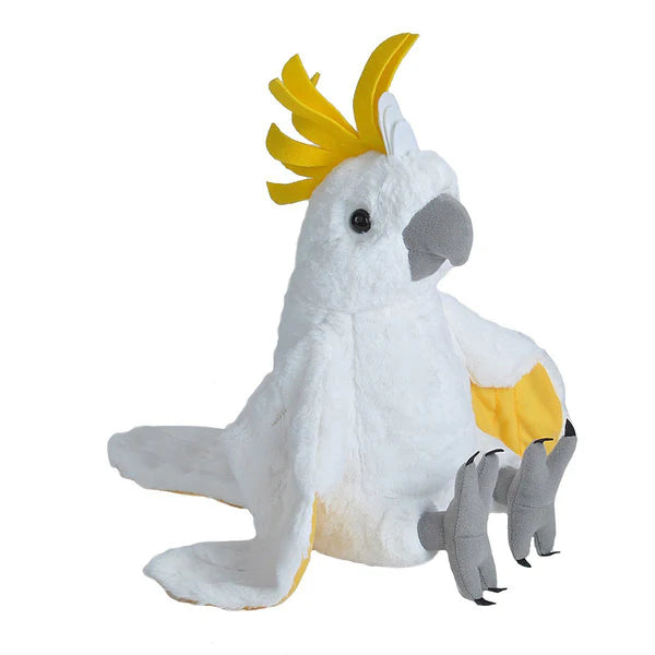 WILD PLUSH COCKATOO SULPHUR CRESTED