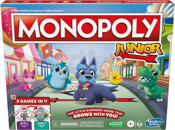 GAME MONOPOLY JUNIOR 2 IN 1