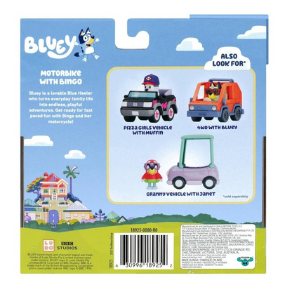BLUEY S15 BASIC VEHICLE & FIGURE AST