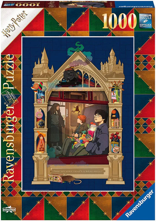 PUZZLE 1000PC HARRY POTTER WAY TO HOGWAR