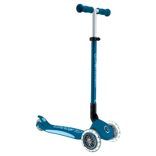 GLOBBER PRIMO PLUS W LIGHTS PETROL/BLUE