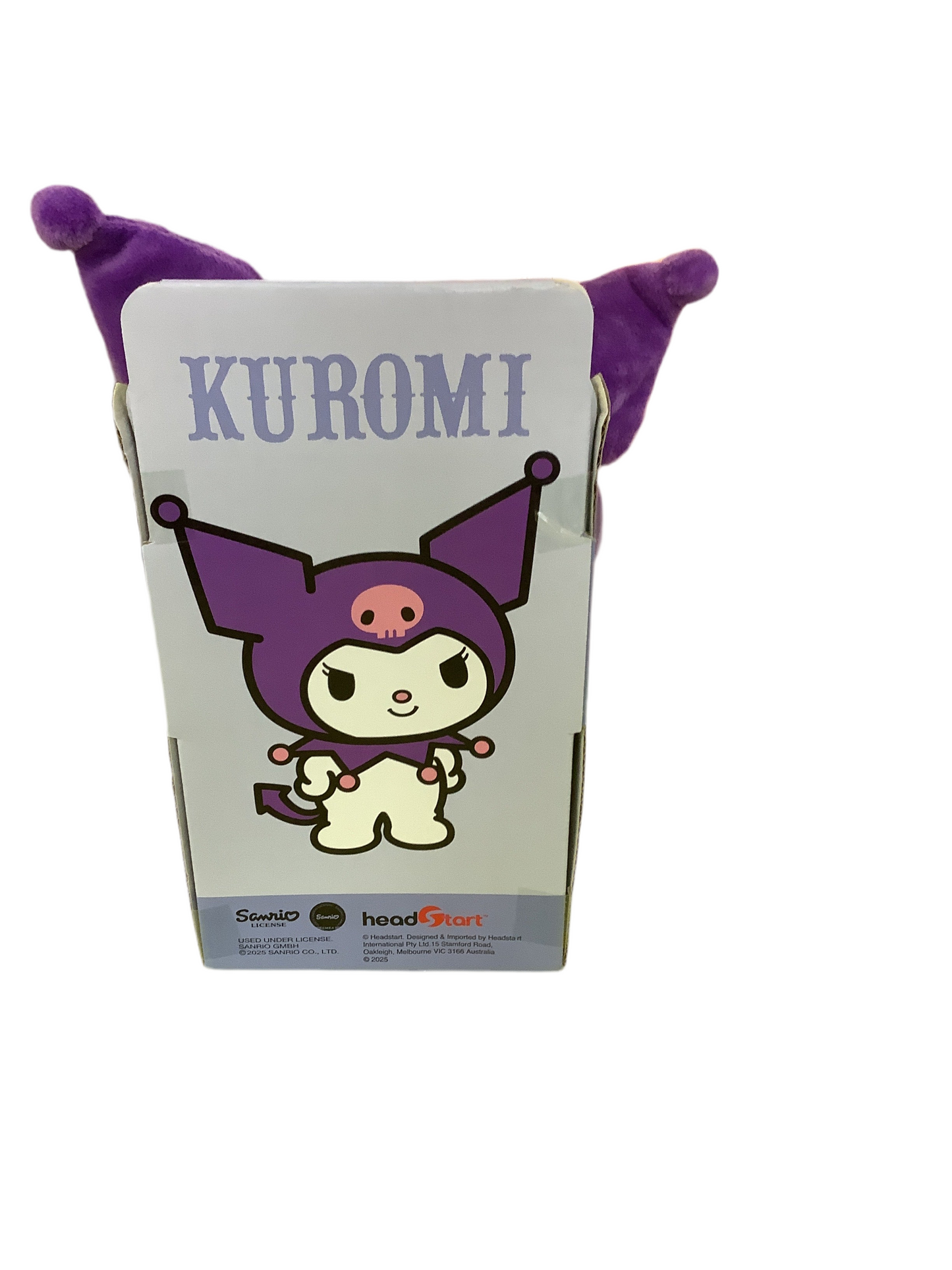 HELLO KITTY PLUSH 8" KUROMI