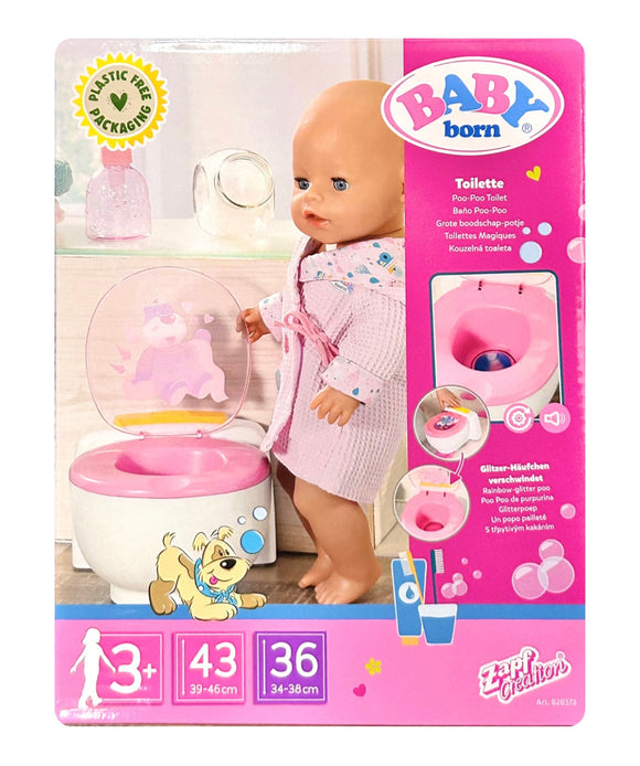 BB BABY BORN POO POO TOILET