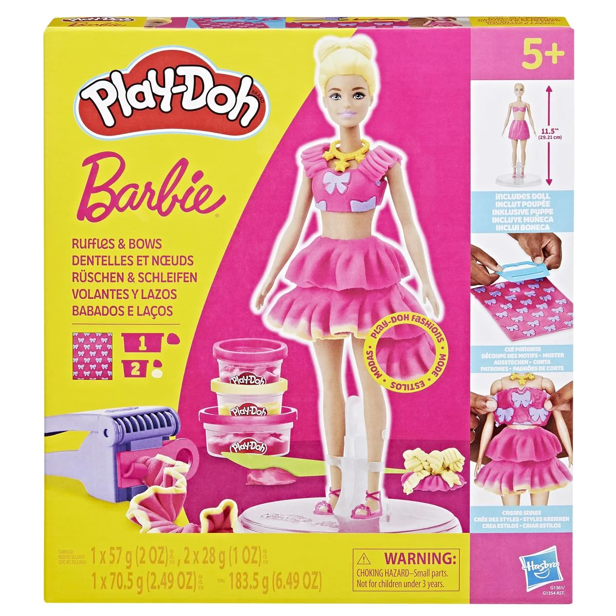 PD BARBIE RUFFLES AND BOWS