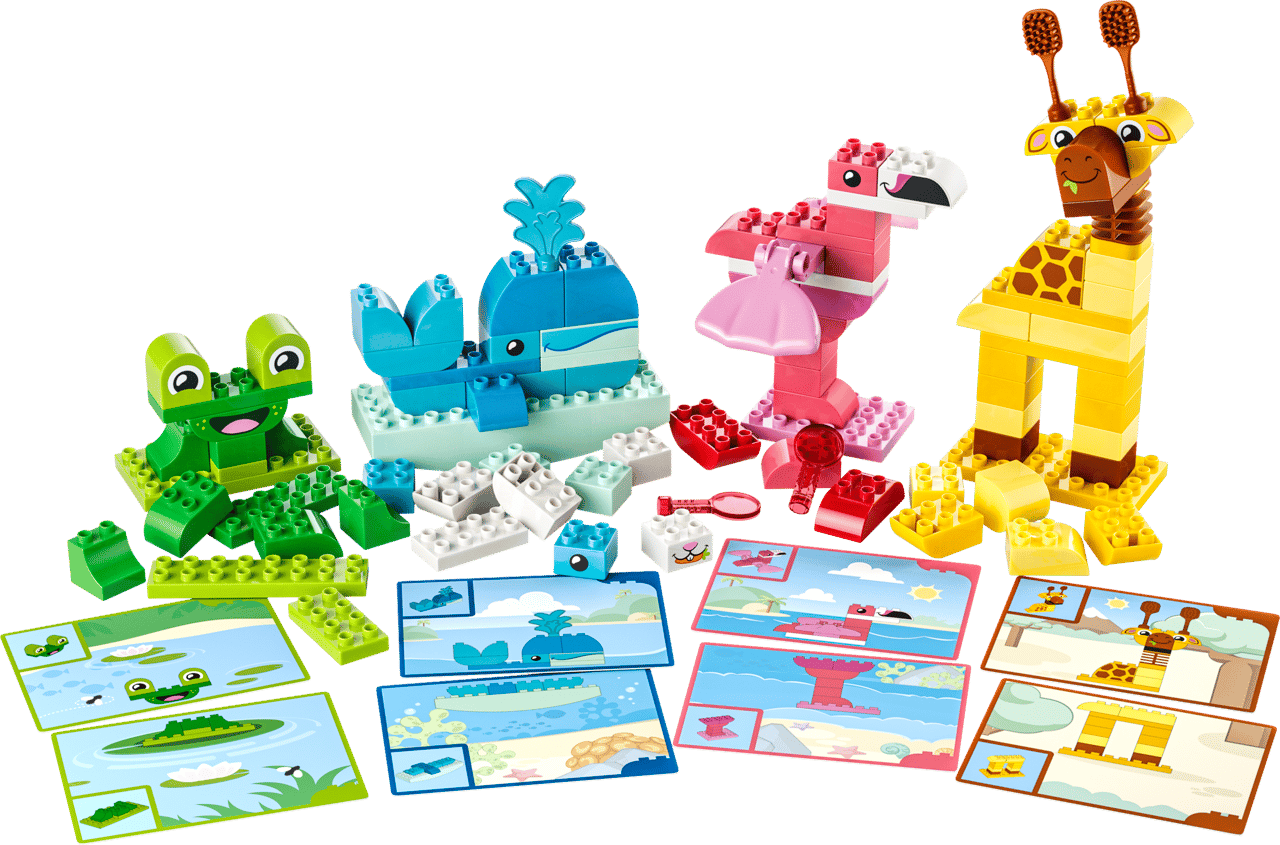 LEGO 10472 DUPLO ANIMAL BUILDING GAME