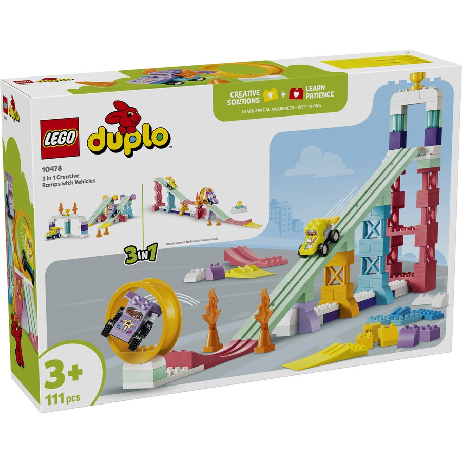 LEGO 10478 DUPLO 3 IN 1 CREATIVE RAMPS