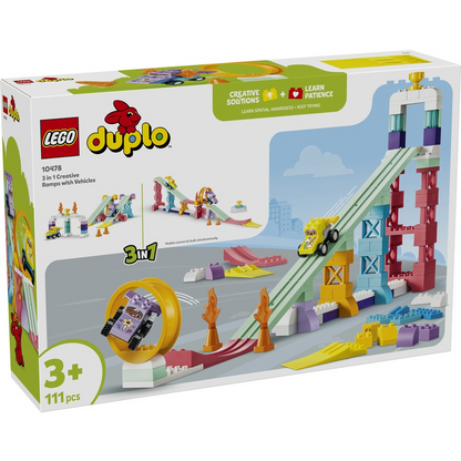 LEGO 10478 DUPLO 3 IN 1 CREATIVE RAMPS