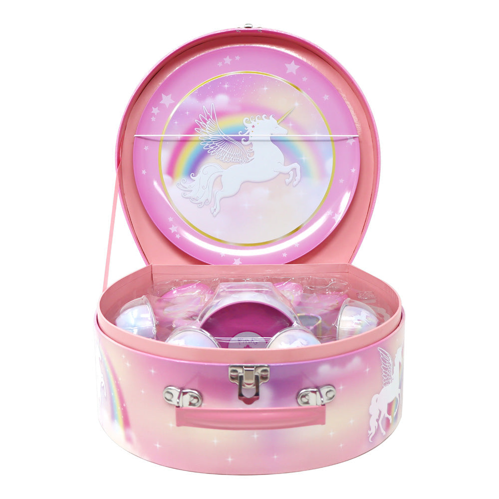 TIN TEA SET UNICORN DREAMER P/POP