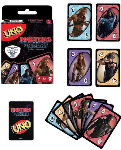 GAME UNO MASTERS OF THE UNIVERSE