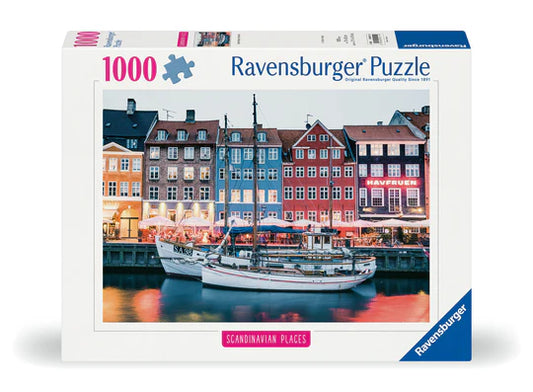 PUZZLE 1000PC COPENHAGEN DENMARK NEW