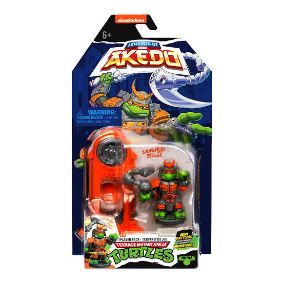 AKEDO TMNT S3 SINGLE PACK