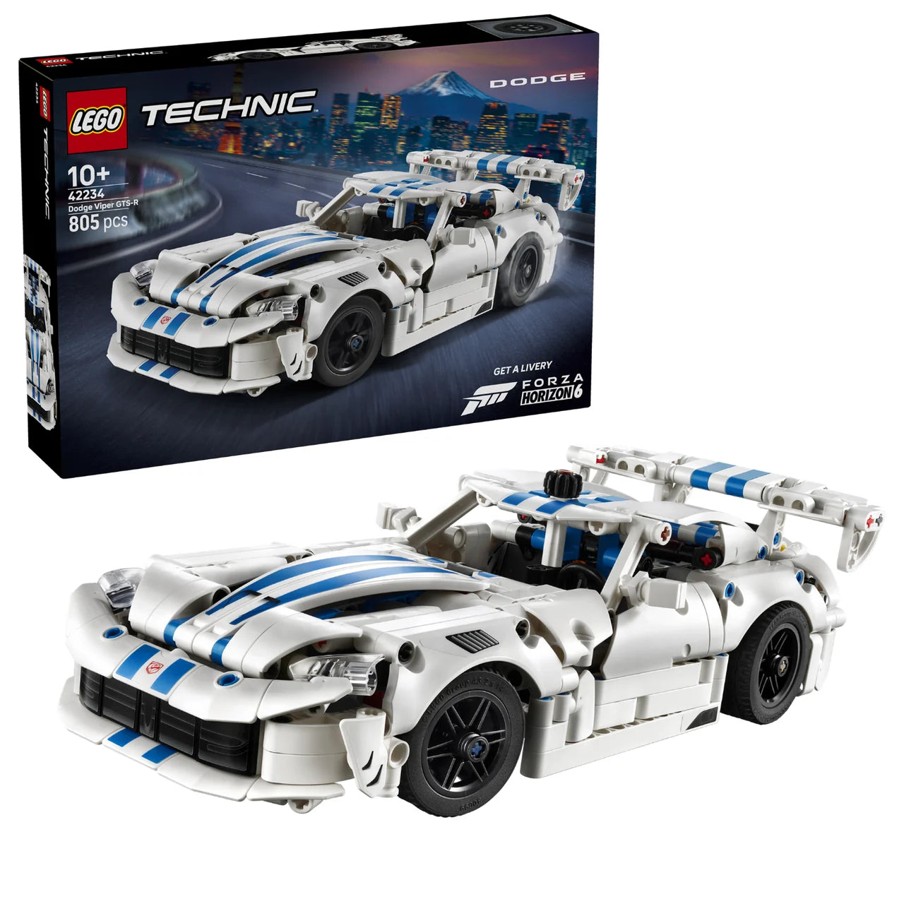 LEGO 42234 TECHNIC DODGE VIPER GTS-R