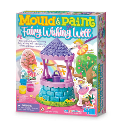 CRAFT MOULD AND PAINT FAIRY WISHING WELL