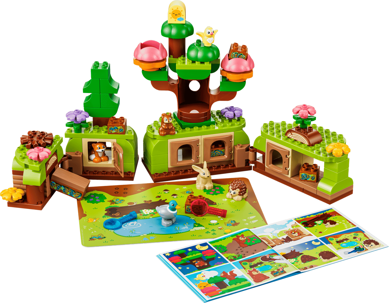 LEGO 10480 DUPLO FOREST W WILD ANIMALS