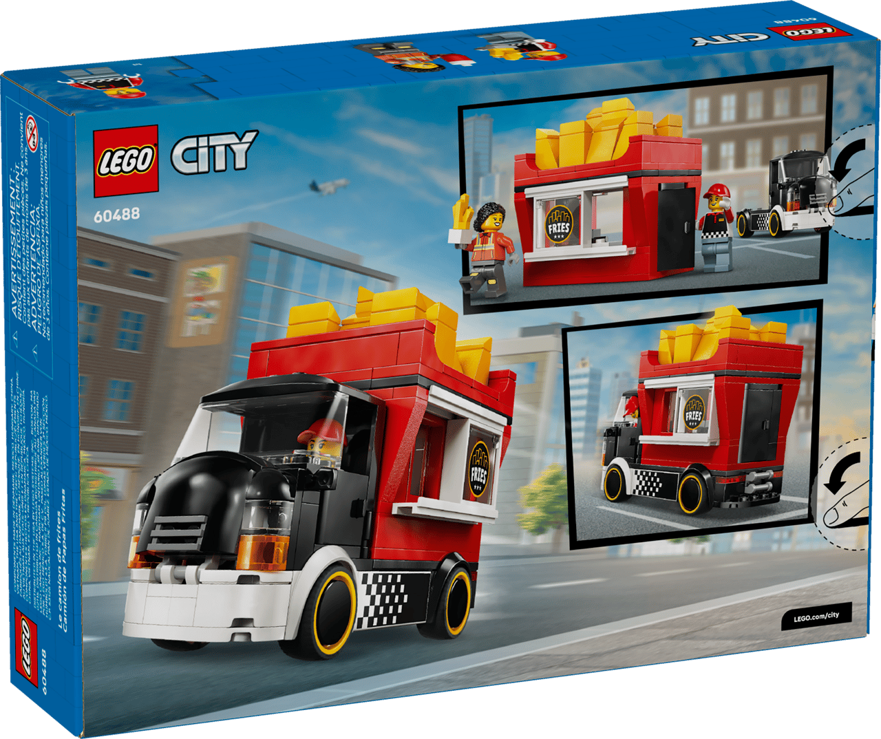LEGO 60488 CITY FRIES FOOD TRUCK