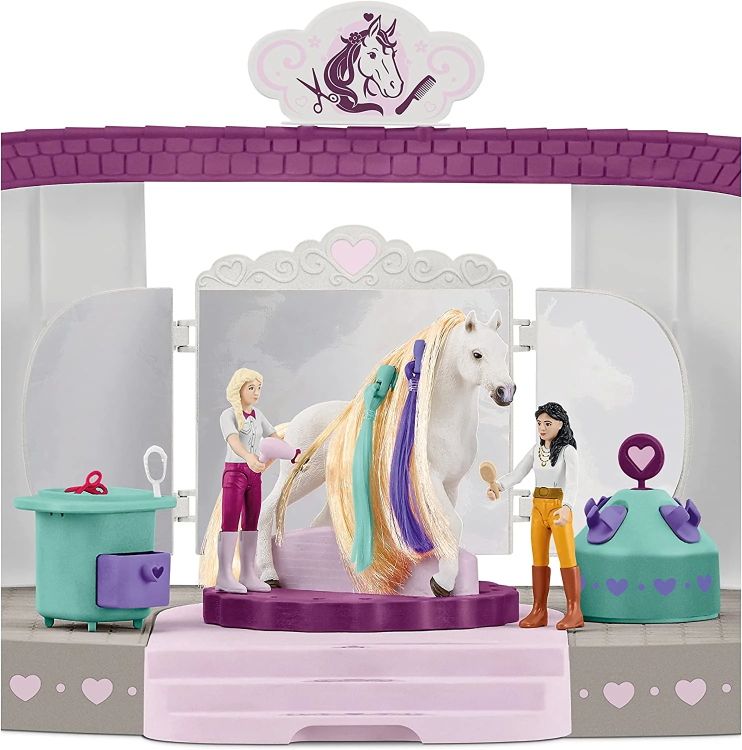 SCHLEICH 42588 HORSE BEAUTY SALON