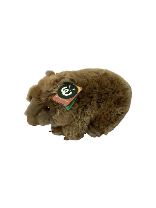 PLUSH LIVING NATURE WOMBAT