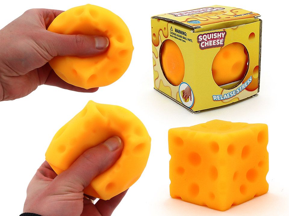 SQUEEZE CHEESE CUBE IN BOX