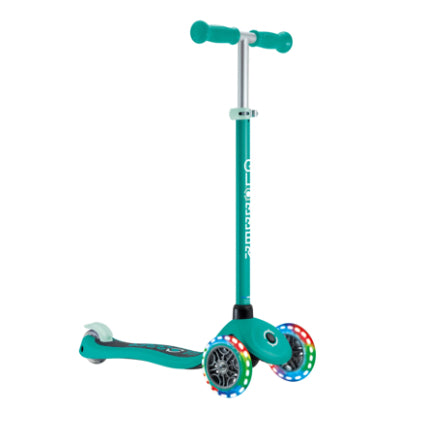 GLOBBER SCOOTER V2 LIGHTS EMERALD GREEN