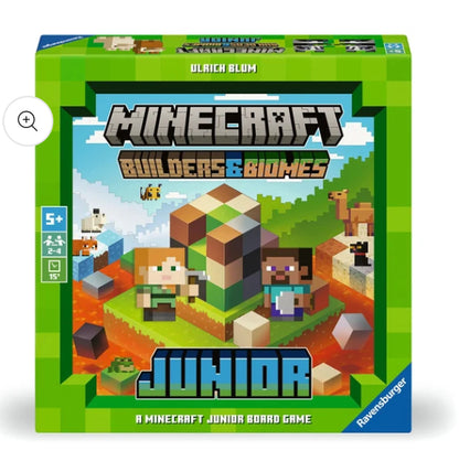GAME MINECRAFT BUILDERS & BIOMES JUNIOR