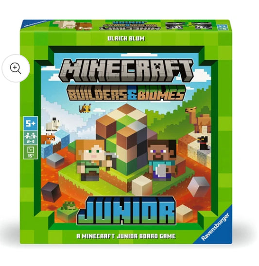 GAME MINECRAFT BUILDERS & BIOMES JUNIOR