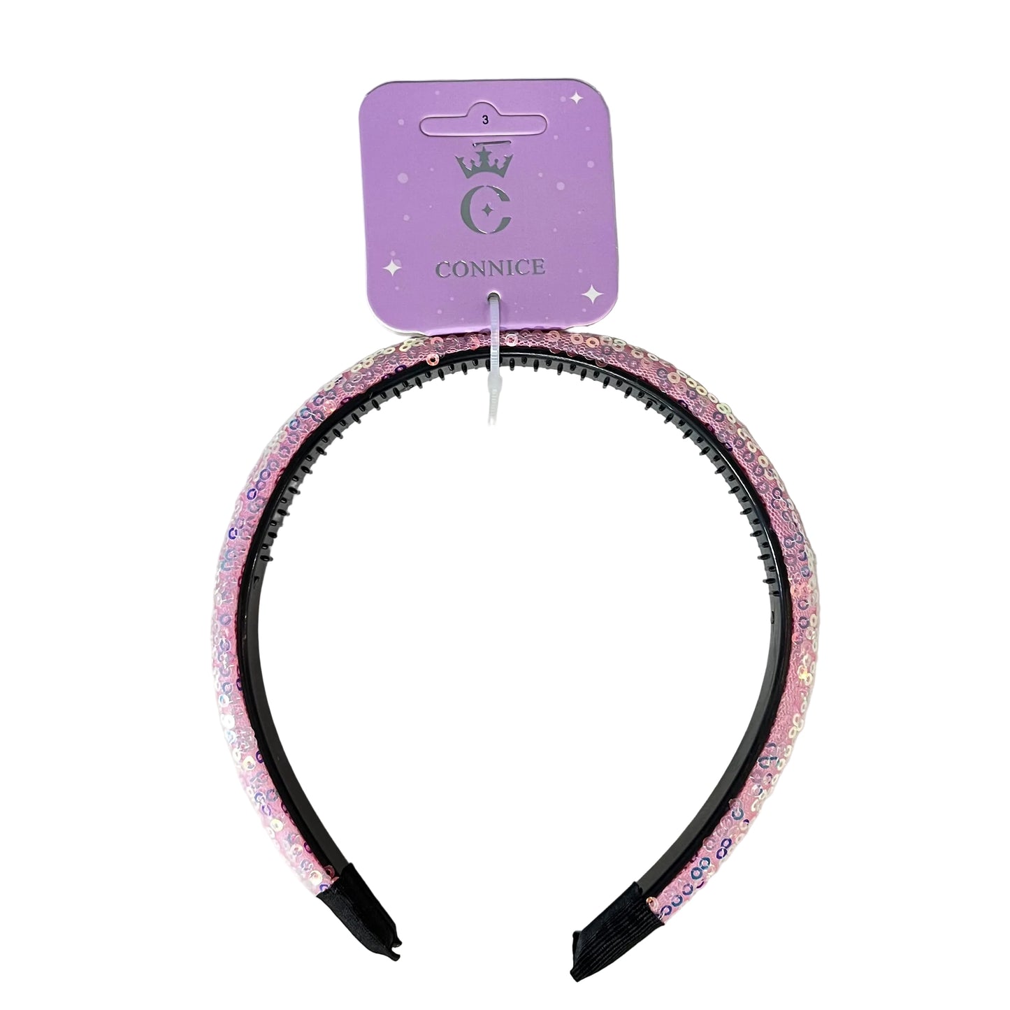 C/NICE HC09854 SEQUIN PADDED HAIRBAND