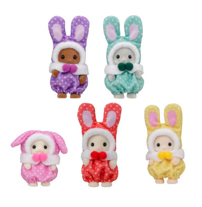 SYL/F COLOURFUL BUNNY COSTUME BABIES