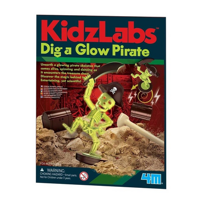 4M KIDZLABS DIG A GLOW PIRATE