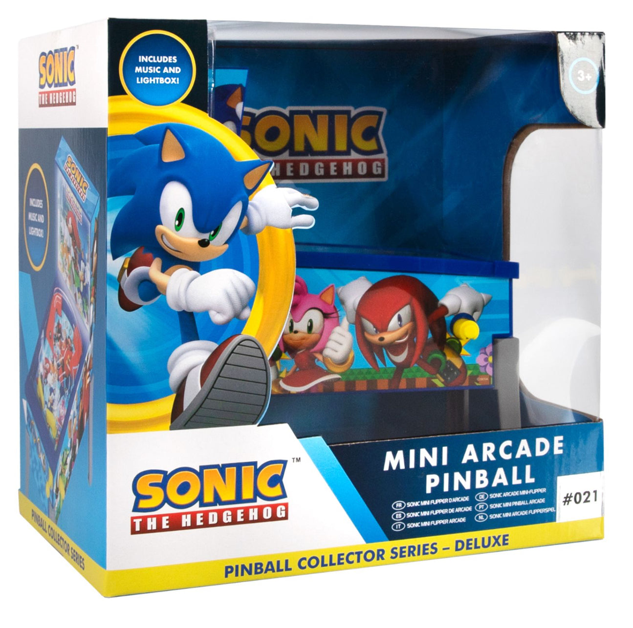 GAME MINI ARCADE PINBALL SONIC
