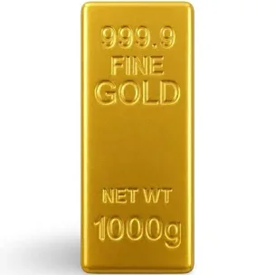 SQUISHY GOLD BAR