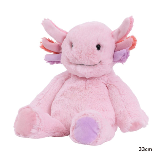 PLUSH MARY MEYER ANIMAL 33CM AXOLOTL