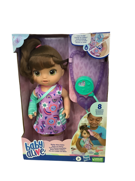 BA BABY ALIVE BETTER NOW BELLA