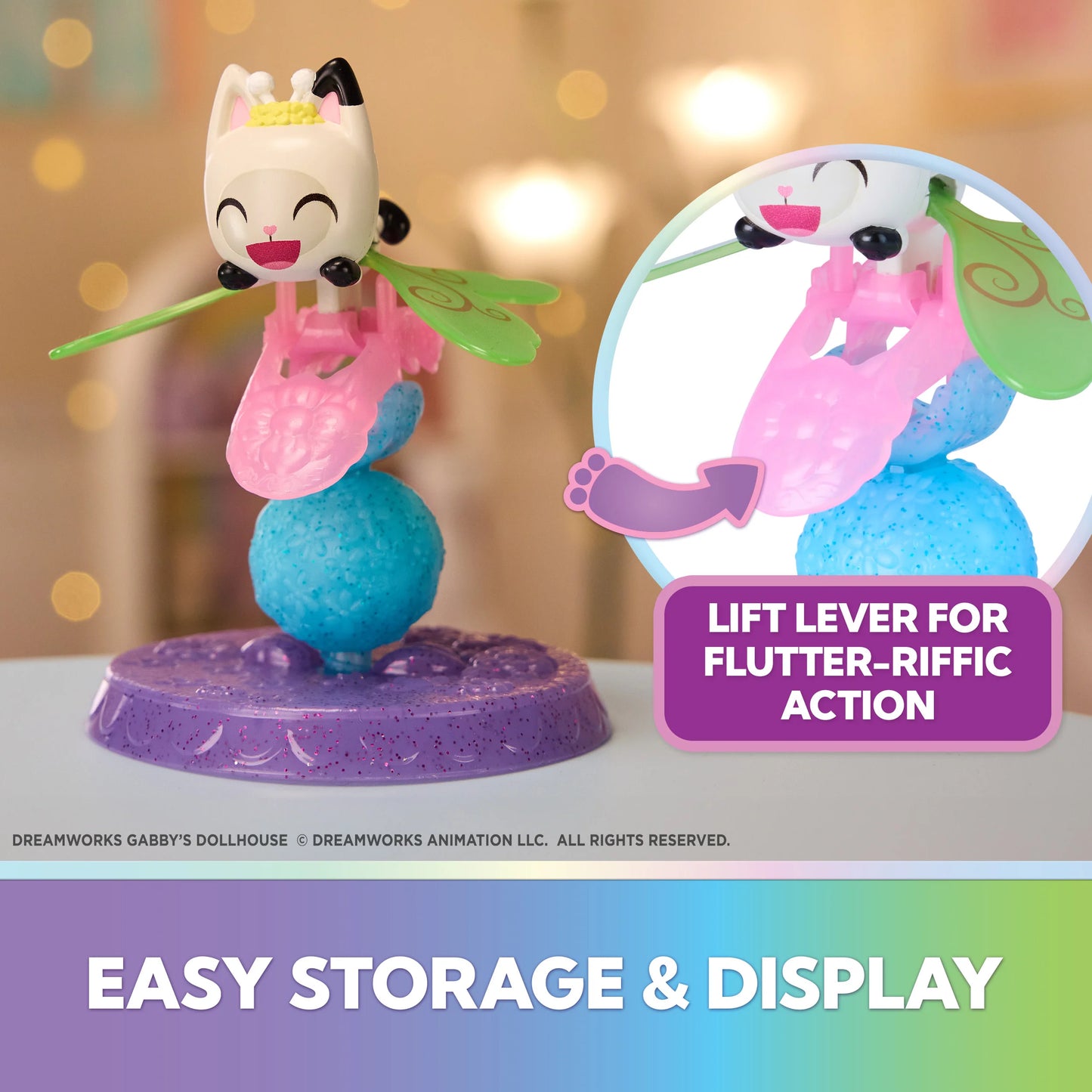 GABBY'S DOLLHOUSE FAIRYLANDIA RINGS AST