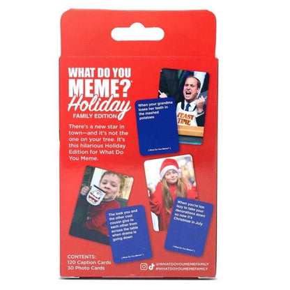 GAME WHAT DO YOU MEME FAMILY HOLIDAY