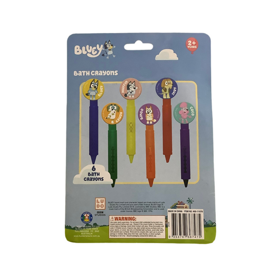 BATH CRAYONS BLUEY