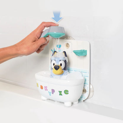 TOMY SHOWER & SCRUB BLUEY