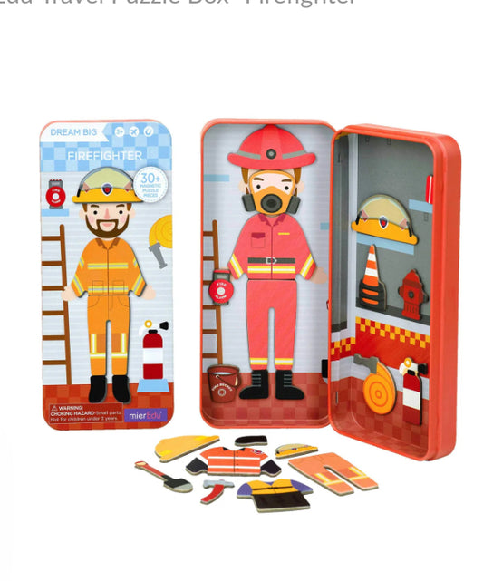 TRAVEL MAGNETIC BOX - FIREFIGHTER