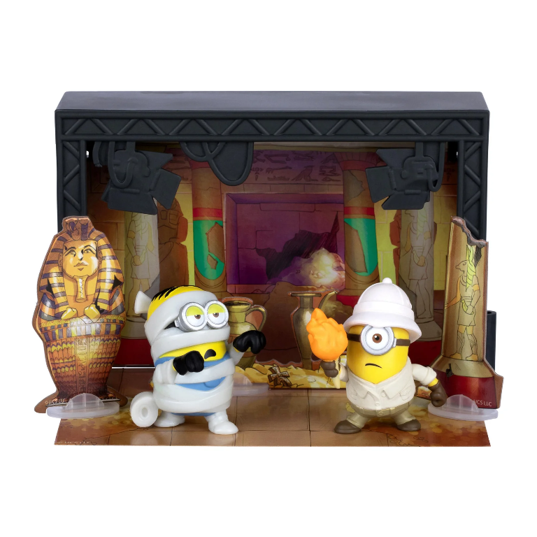 MINIONS 3 MINI FIG 2 PKT MUMMY TEMPLE