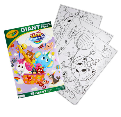 CRAYOLA GCP FOLDALOPE UNI CREATURES