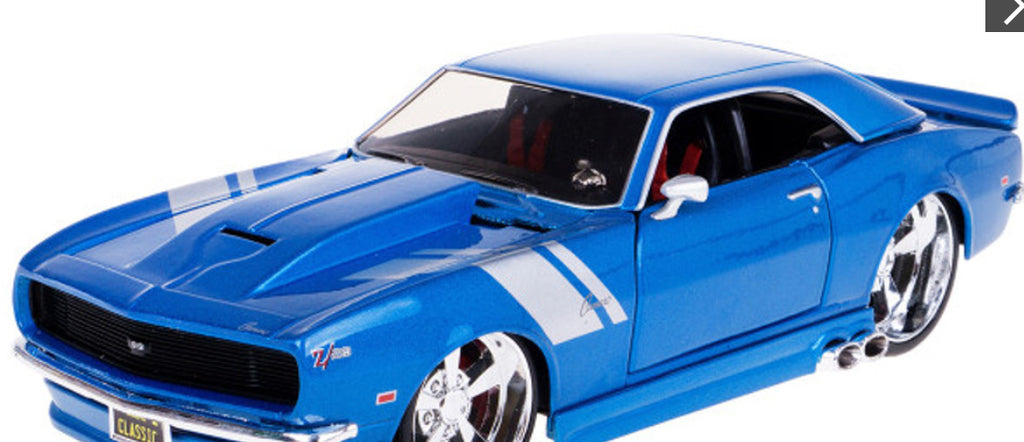 MAISTO 1:24 DESIGN 68 CHEV CAMARO Z28 BL