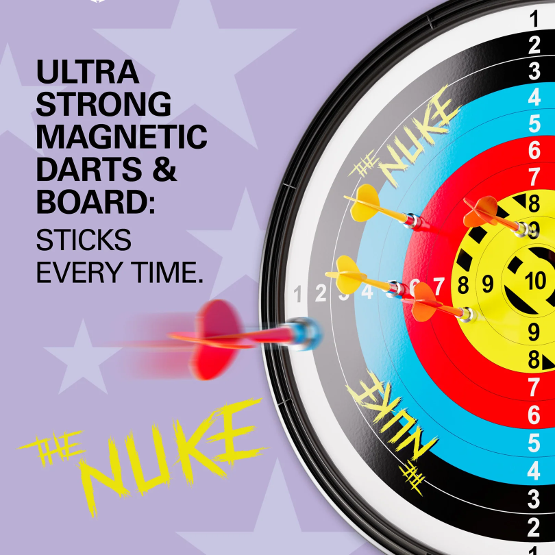 LUKE LITTLE MAGNETIC DARTBOARD SET