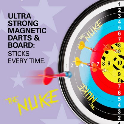 LUKE LITTLE MAGNETIC DARTBOARD SET