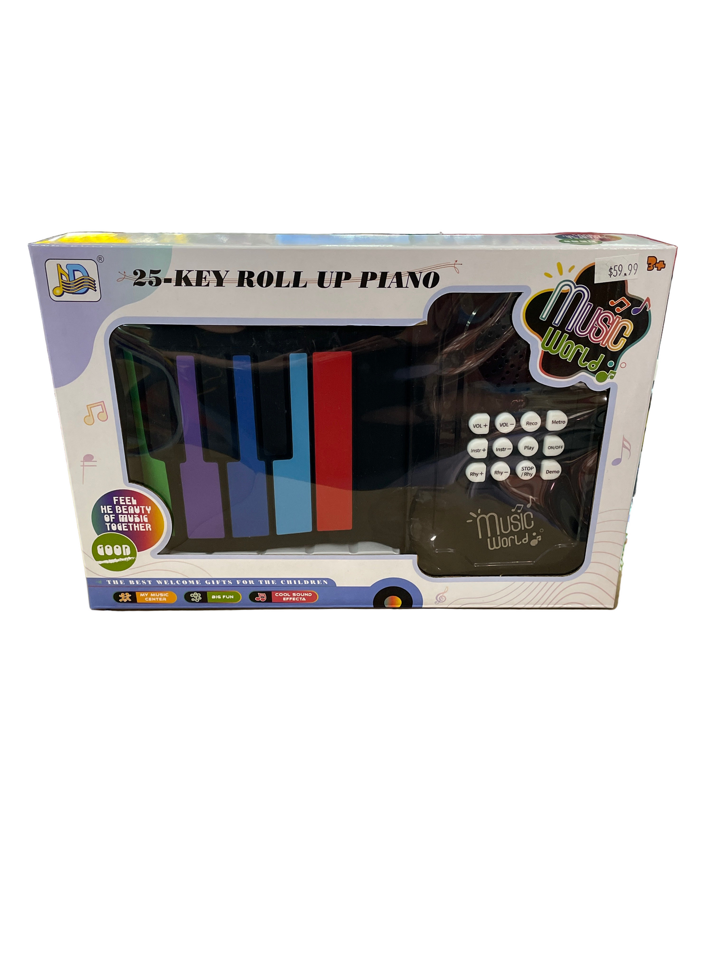 KEYBOARD 25 KEYS ROLL UP