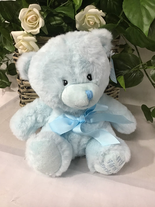 Elka Bear My First Teddy Blue 18Cm