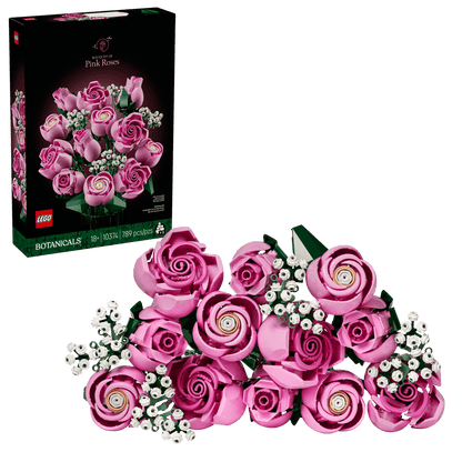 LEGO 10374 BOTANICALS BOUQUET PINK ROSES