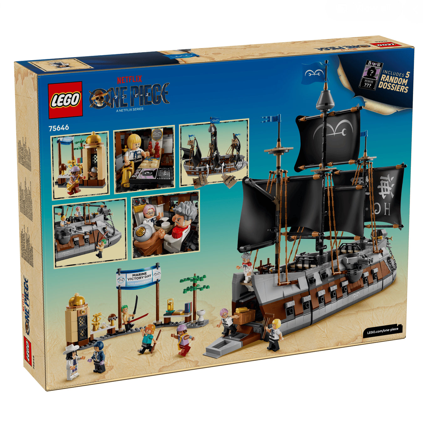 LEGO 75646 ONE PIECE MARINE BATTLESHIP