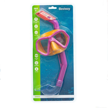 BESTWAY SNORKEL MASK AST