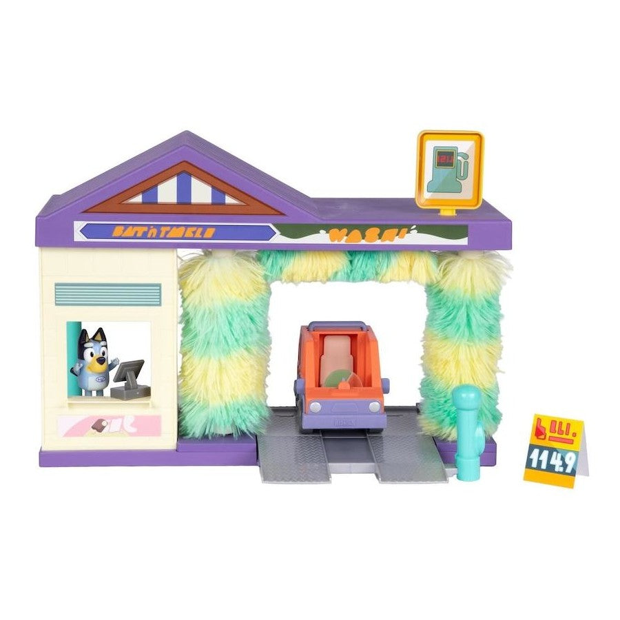 BLUEY S15 CAR WASH PLAYSET