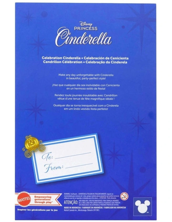 DISNEY PRINCESS CELEBRATION CINDERELLA
