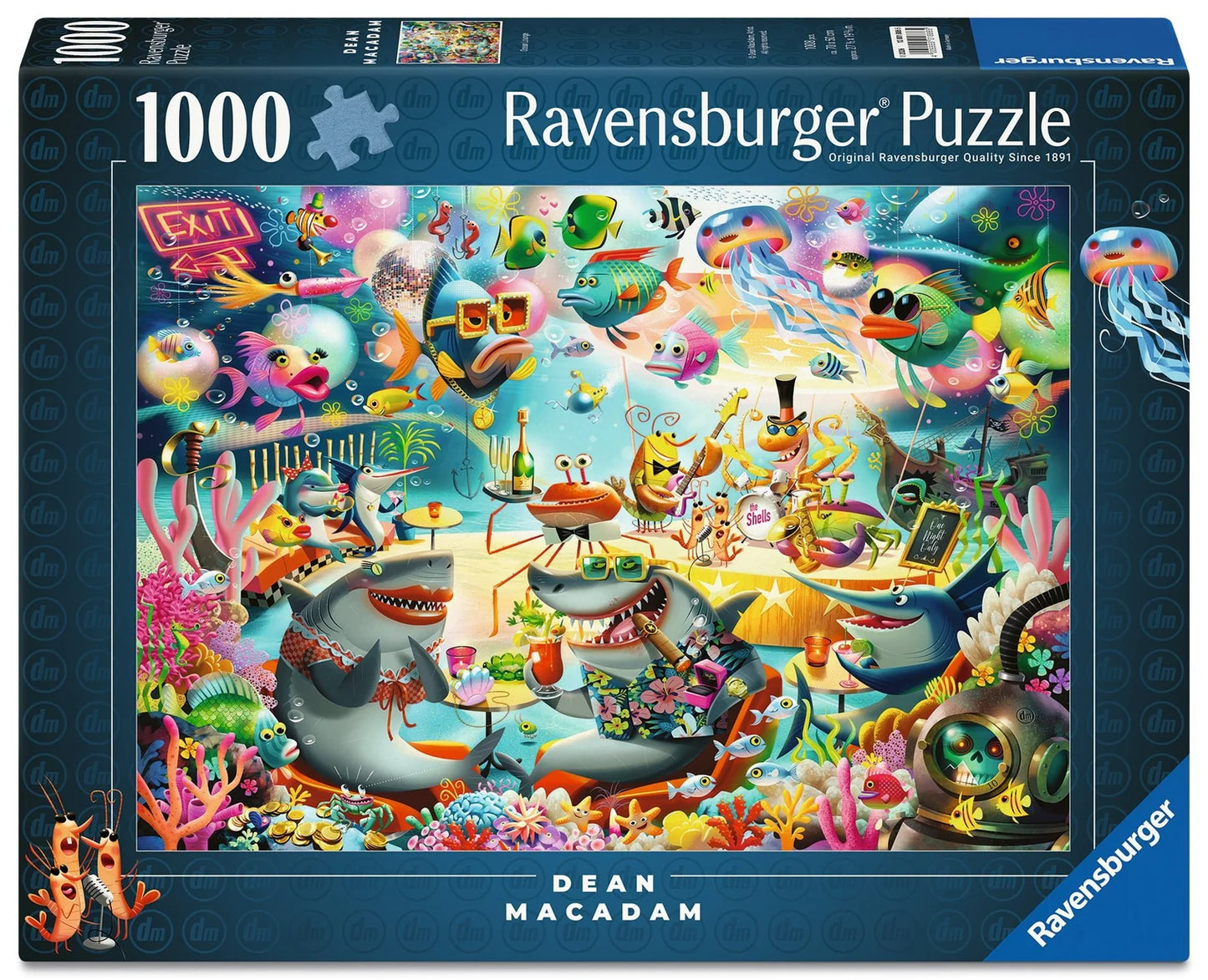 PUZZLE 1000PC OCEAN LOUNGE